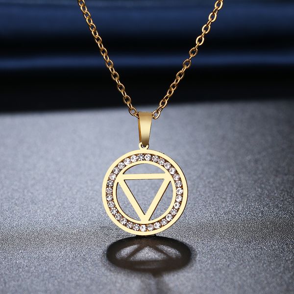 stainless steel hollow triangle necklace crystal rhinestone for women wedding valentine's day gifts, Silver
stainless steel hollow triangle necklace crystal rhinestone for women wedding valentine's day gifts, Silver
