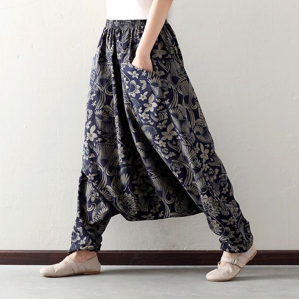 women's pants & capris women loose printed elastic waist harem ladies plus size trousers female 2021 summer, Black;white
women's pants & capris women loose printed elastic waist harem ladies plus size trousers female 2021 summer, Black;white
