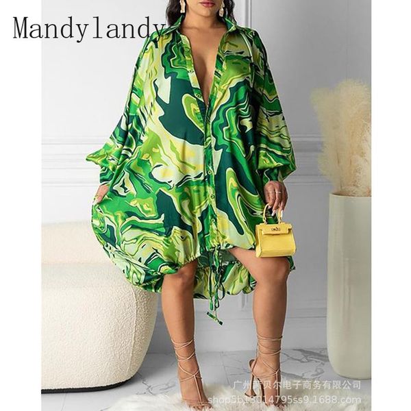 casual dresses mandylandy women's elegant print loose shirt dress lady fashion lantern sleeve turn down collar single breasted drawstri, Black;gray
casual dresses mandylandy women's elegant print loose shirt dress lady fashion lantern sleeve turn down collar single breasted drawstri, Black;gray
