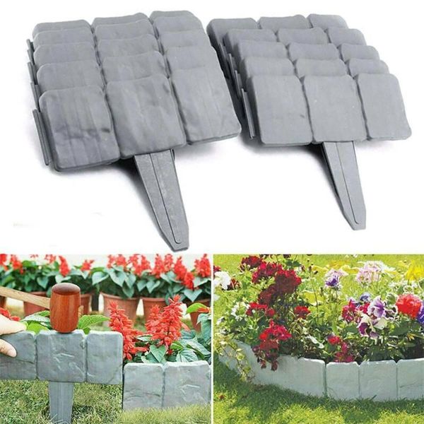 fencing, trellis & gates 10pcs gardening plant plastic edging fence imitation decorative landscape lawn stone-fence flower border fences
fencing, trellis & gates 10pcs gardening plant plastic edging fence imitation decorative landscape lawn stone-fence flower border fences