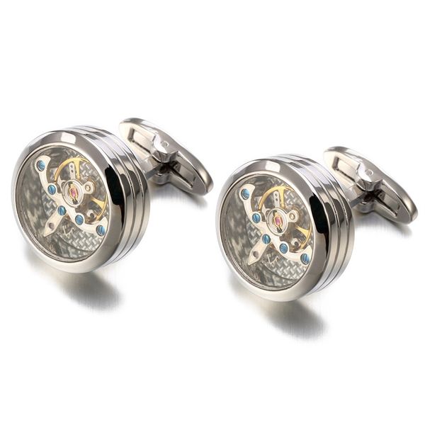 movement tourbillon cufflinks for mens wedding groom mechanical watch steampunk gear cufflinks relojes gemelos cj191116 104 q2, Silver
movement tourbillon cufflinks for mens wedding groom mechanical watch steampunk gear cufflinks relojes gemelos cj191116 104 q2, Silver