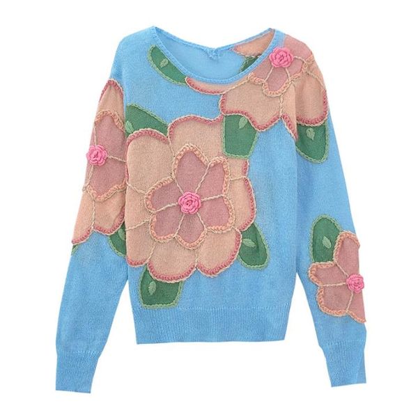 213 l 2022 runway autumn brand same style sweater long sleeve white blue pullover crew neck fashion clothes womens yuecheng, White;black
213 l 2022 runway autumn brand same style sweater long sleeve white blue pullover crew neck fashion clothes womens yuecheng, White;black