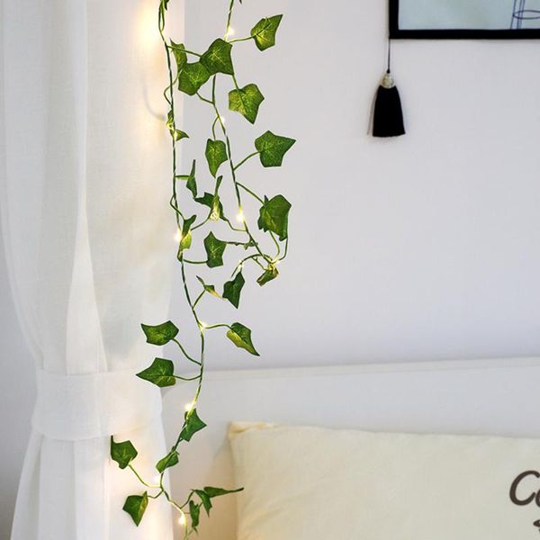 decorative flowers & wreaths 2m artificial plants led string light creeper green leaf vine home wedding decoration lamp diy hanging garden y
decorative flowers & wreaths 2m artificial plants led string light creeper green leaf vine home wedding decoration lamp diy hanging garden y
