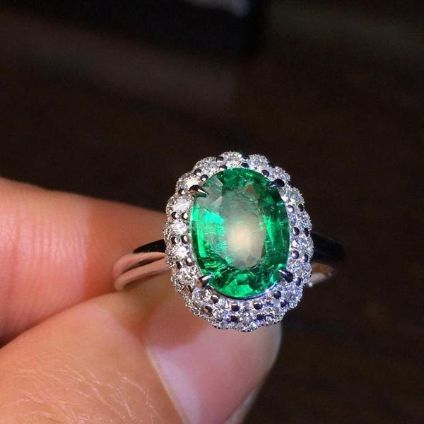cluster rings p325 emerald ring fine jewelry 18k gold 1.68ct vivid green gemstone diamonds female wedding engagement, Golden;silver
cluster rings p325 emerald ring fine jewelry 18k gold 1.68ct vivid green gemstone diamonds female wedding engagement, Golden;silver