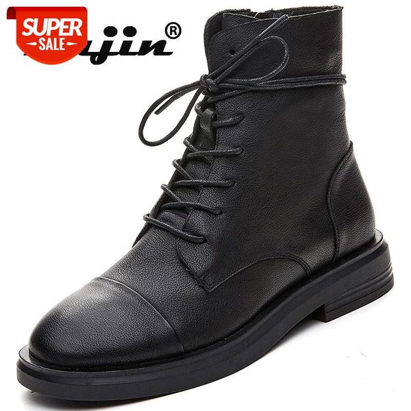 Fujin Women's Winter Boots 2021 New Lace Up Short Boots Slanted Heel Flat Leather Soft Bottom Fashion Spring Autumn Single #ko3O
Fujin Women's Winter Boots 2021 New Lace Up Short Boots Slanted Heel Flat Leather Soft Bottom Fashion Spring Autumn Single #ko3O