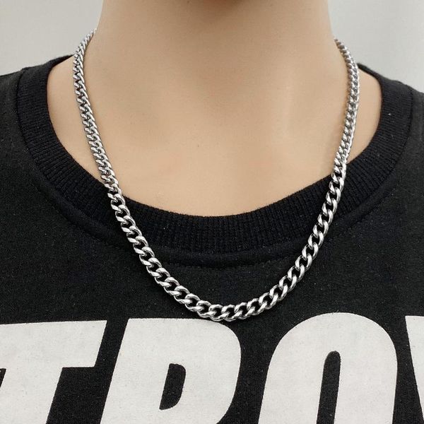 chains necklace men stainless steel large long chain male hip hop 2021 jewelry on the neck accessories wholesale, Silver
chains necklace men stainless steel large long chain male hip hop 2021 jewelry on the neck accessories wholesale, Silver