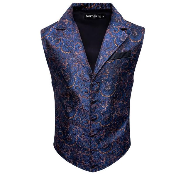 barry.wang blue paisley herringbone vest coat men silk suit single-breasted notched lapel waistcoat md-2101 men's vests, Black;white
barry.wang blue paisley herringbone vest coat men silk suit single-breasted notched lapel waistcoat md-2101 men's vests, Black;white