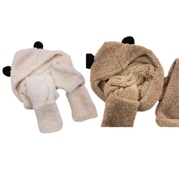 beanies m7dd plush hat warm hoodie scarf with mittens cute sweet bear ears windproof
beanies m7dd plush hat warm hoodie scarf with mittens cute sweet bear ears windproof