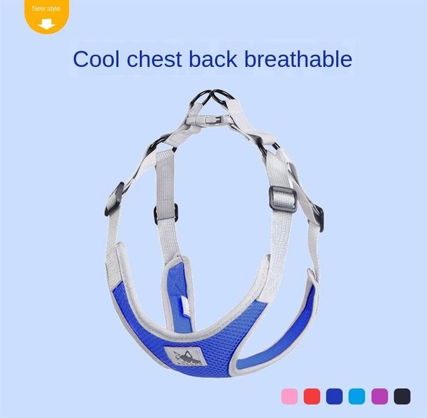 dog collars & leashes pet chest strap mesh cool breathable harness collar perro traction rope small and medium-sized dogs supplies
dog collars & leashes pet chest strap mesh cool breathable harness collar perro traction rope small and medium-sized dogs supplies