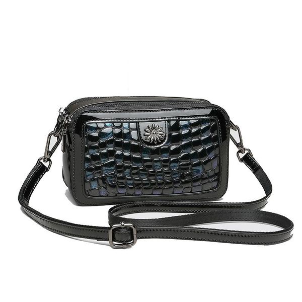 evening bags women's handbags double zipper trendy european and american fashion shoulder messenger bag head layer cow patent leather
evening bags women's handbags double zipper trendy european and american fashion shoulder messenger bag head layer cow patent leather
