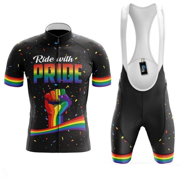 racing sets summer mens cycling jersey set breathable clothing short sleeve sportwear shirt bib shorts pants 9d gel pad anti-u, Black;blue
racing sets summer mens cycling jersey set breathable clothing short sleeve sportwear shirt bib shorts pants 9d gel pad anti-u, Black;blue