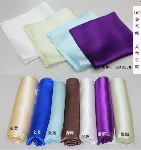 mulberry 100 handkerchief square small silk pocket towel solid color can be selected, Blue;white
mulberry 100 handkerchief square small silk pocket towel solid color can be selected, Blue;white