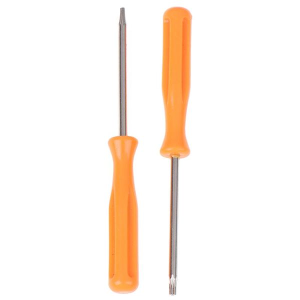 2pcs t6&t8 screw driver torx security screwdriver for xbox-360/ps3/ps4 tamperproof hole repairing opening tool wholesale hand tools
2pcs t6&t8 screw driver torx security screwdriver for xbox-360/ps3/ps4 tamperproof hole repairing opening tool wholesale hand tools