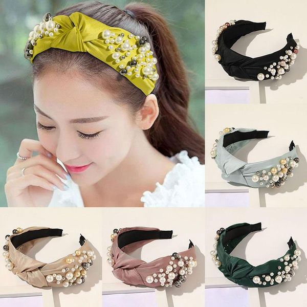 hair accessories fashion wide brimmed full of artificial pearls cross knot pearl headband pleated head hoop satin
hair accessories fashion wide brimmed full of artificial pearls cross knot pearl headband pleated head hoop satin