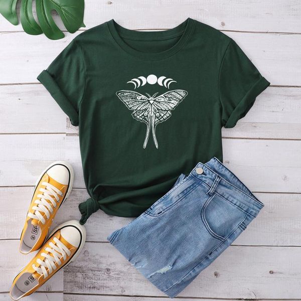 women's t-shirt women cotton clothes tees lady tshirt female shorts sleeve casual green butterfly graphic womens clothing, White
women's t-shirt women cotton clothes tees lady tshirt female shorts sleeve casual green butterfly graphic womens clothing, White