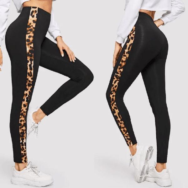 women's pants & capris women stretch leggings leopard patchwork gym sports jogging running fitness elastic casual trousers activewear, Black;white
women's pants & capris women stretch leggings leopard patchwork gym sports jogging running fitness elastic casual trousers activewear, Black;white