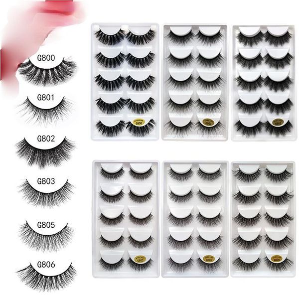 false eyelashes 5pairs natural fake lashes long makeup 3d mink extension eyelash for beauty
false eyelashes 5pairs natural fake lashes long makeup 3d mink extension eyelash for beauty
