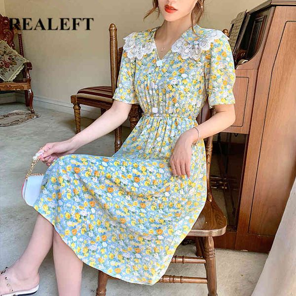 summer floral print female midi dresses elegant buttons puff sleeve bottom v-neck women's girls 210428, Black;gray
summer floral print female midi dresses elegant buttons puff sleeve bottom v-neck women's girls 210428, Black;gray