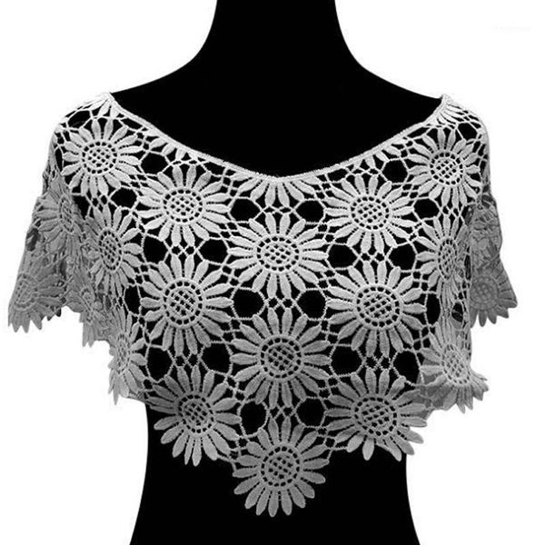 women's blouses & shirts style sweet white hollow crochet lace tassels knit wide collar cape shawl wrap scarf all match
women's blouses & shirts style sweet white hollow crochet lace tassels knit wide collar cape shawl wrap scarf all match
