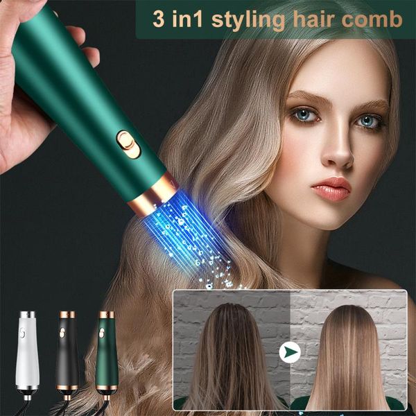 electric hair brushes 3 in 1 multifunctional straightener brush heated comb straightening combs professional barber styling tool
electric hair brushes 3 in 1 multifunctional straightener brush heated comb straightening combs professional barber styling tool