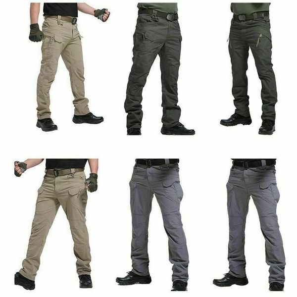 waterproof cargo men combat pants soldier trousers outdoor tactical hiking men's, Black
waterproof cargo men combat pants soldier trousers outdoor tactical hiking men's, Black