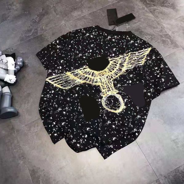 t shirt 2021 spring and summer fashion br boy graffiti gilded eagle wave point leisure simple men's women's short sleeves, White
t shirt 2021 spring and summer fashion br boy graffiti gilded eagle wave point leisure simple men's women's short sleeves, White
