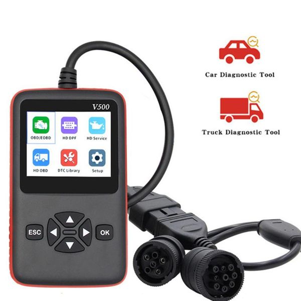 code readers & scan tools v500 car truck obd2 scanner for heavy duty auto reader dpf oil reset cr-hd obd/eobd diagnostic tool pk nl102p
code readers & scan tools v500 car truck obd2 scanner for heavy duty auto reader dpf oil reset cr-hd obd/eobd diagnostic tool pk nl102p