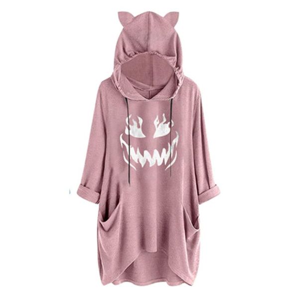 women's hoodies & sweatshirts ladies solid color cute irregular hooded loose long sleeve oversized t-shirt lazy fashion design spring a, Black
women's hoodies & sweatshirts ladies solid color cute irregular hooded loose long sleeve oversized t-shirt lazy fashion design spring a, Black
