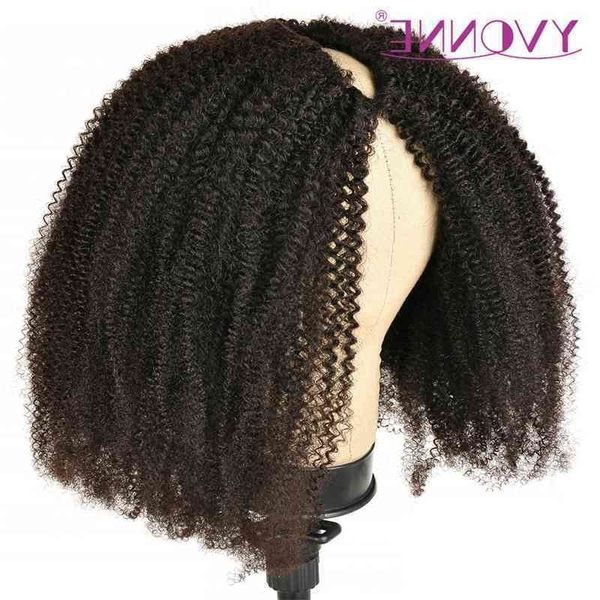 kinky yvonne 4b 4c coily thin human 100% brazilian virgin hair u part wig natural color, Black
kinky yvonne 4b 4c coily thin human 100% brazilian virgin hair u part wig natural color, Black