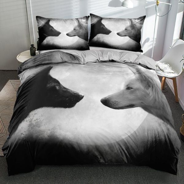 bedding sets duvet cover animal wolves king,,full digital printing comforter covers bed linen 3pcs set gray 230x220cm size
bedding sets duvet cover animal wolves king,,full digital printing comforter covers bed linen 3pcs set gray 230x220cm size