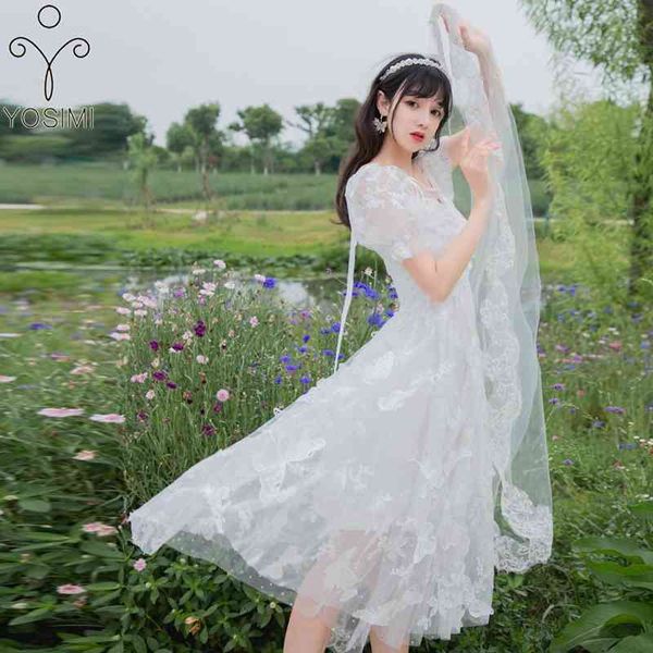 yosimi white long dres summer short sleeve v-neck mid-calf fit and flare 3d butterfly embroidery a-line 210604, Black;gray
yosimi white long dres summer short sleeve v-neck mid-calf fit and flare 3d butterfly embroidery a-line 210604, Black;gray