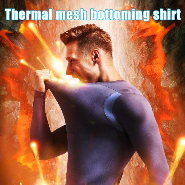 men elastic slim breathable warm underwear mesh bottoming shirt undershirt d88 men's t-shirts, White;black
men elastic slim breathable warm underwear mesh bottoming shirt undershirt d88 men's t-shirts, White;black