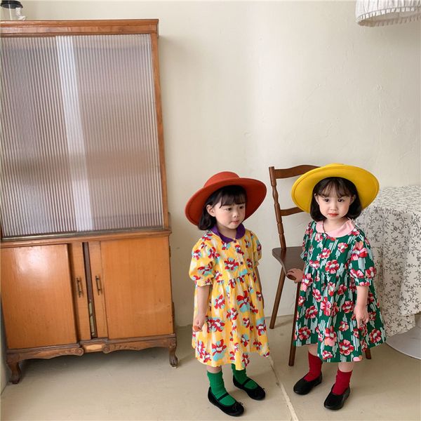 girl dress kids baby clothes 2022 spring summer outdoor formal outfits teenagers uniform dresses cotton children clothing, Red;yellow
girl dress kids baby clothes 2022 spring summer outdoor formal outfits teenagers uniform dresses cotton children clothing, Red;yellow