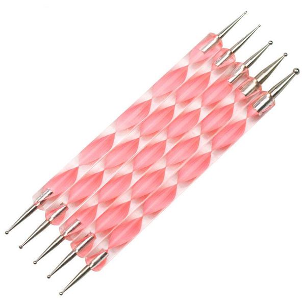 nail art kits 5pcs/set pink double-ended design set spiral marble pattern point dotting pen drawing varnish gel manicure tools
nail art kits 5pcs/set pink double-ended design set spiral marble pattern point dotting pen drawing varnish gel manicure tools