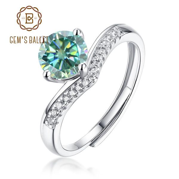 cluster rings gem's ballet 925 sterling silver chevron ring 1.0ct 6.5mm green moissanite adjustable engagement for women wedding jewelr, Golden;silver
cluster rings gem's ballet 925 sterling silver chevron ring 1.0ct 6.5mm green moissanite adjustable engagement for women wedding jewelr, Golden;silver