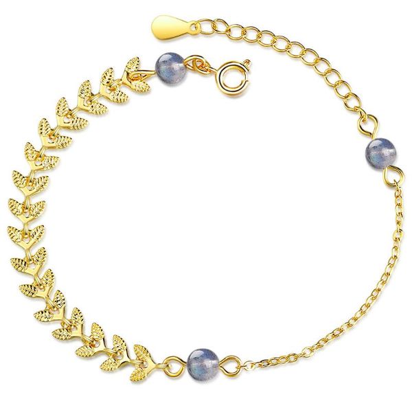 exquisite fashion gold colors wheat spike moon stone chain bracelet charm dainty silver birthday gifts jewelry link,, Black
exquisite fashion gold colors wheat spike moon stone chain bracelet charm dainty silver birthday gifts jewelry link,, Black