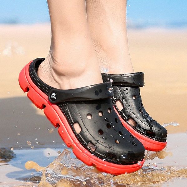 men sandals slippers summer breathable beach sandals men double wear male mesh jelly shoes beach mens slippers ladies slippers boys 84xp#, Black
men sandals slippers summer breathable beach sandals men double wear male mesh jelly shoes beach mens slippers ladies slippers boys 84xp#, Black