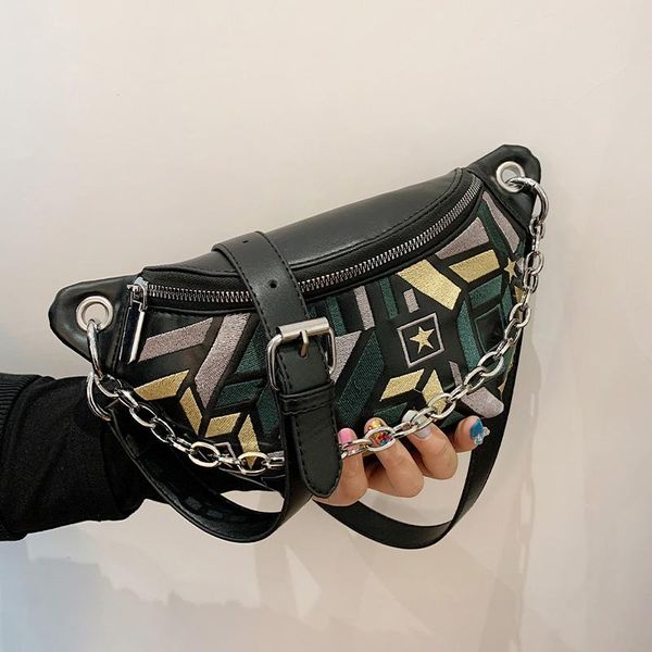 chain women waist bags female fanny pack plaid fashion hip belt bag lady travel shoulder crossbody chest
chain women waist bags female fanny pack plaid fashion hip belt bag lady travel shoulder crossbody chest
