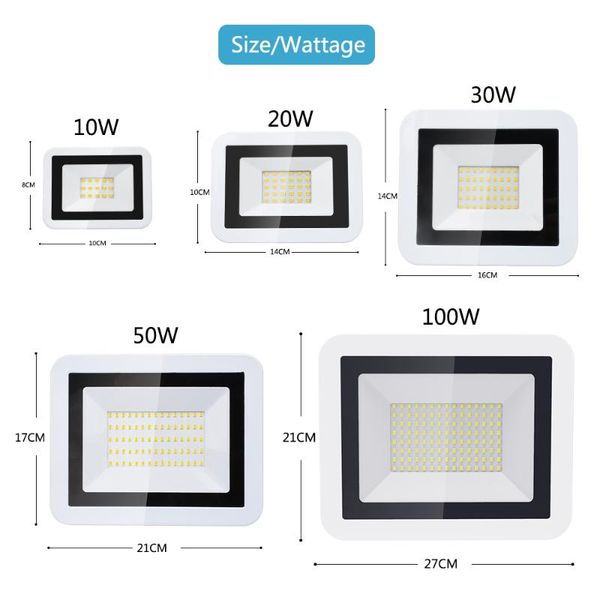 spotlight outdoor lighting projector flood light 10w 20w 30w 50w 100w waterproof ip66 ac220v wall washer construction lamp floodlights
spotlight outdoor lighting projector flood light 10w 20w 30w 50w 100w waterproof ip66 ac220v wall washer construction lamp floodlights
