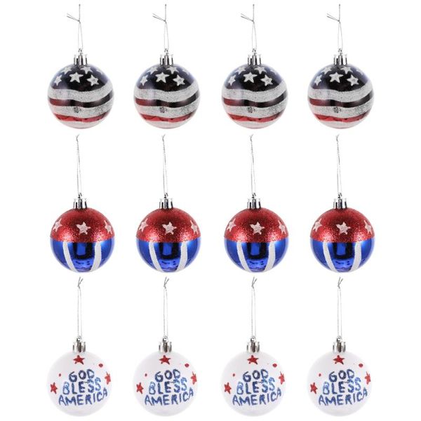 party decoration 12pcs independence day balls ornaments hanging pendants decorative props
party decoration 12pcs independence day balls ornaments hanging pendants decorative props