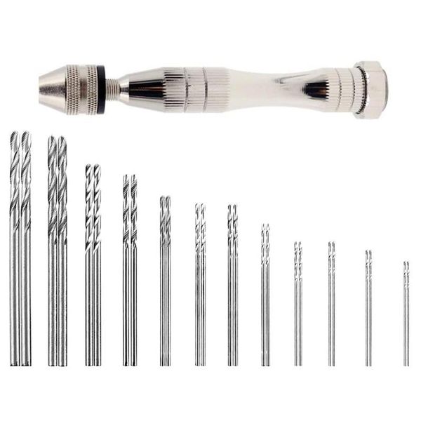 hand pin vise,20 pcs drill bits, precision rotary tool with mini twist bits set,for resin casting molds professional
hand pin vise,20 pcs drill bits, precision rotary tool with mini twist bits set,for resin casting molds professional