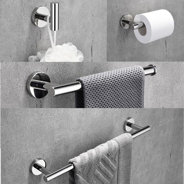 bath accessory set stainless steel bathroom accessories shiny silver 4-piece suit towel bar paper holder coat hook ring shower sets
bath accessory set stainless steel bathroom accessories shiny silver 4-piece suit towel bar paper holder coat hook ring shower sets
