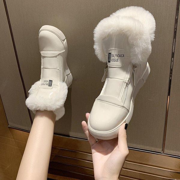 boots women faux fur ankle ladies zipper plush warm winter shoes female fashion boot comfortable 2021, Black
boots women faux fur ankle ladies zipper plush warm winter shoes female fashion boot comfortable 2021, Black