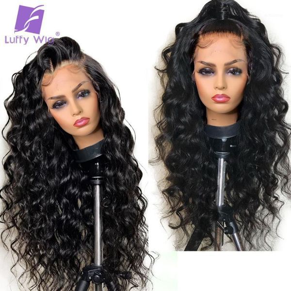 180% wavy 13x6 lace front human hair wigs preplucked glueless remy brazilian loose wave wig bleached knots for women luffywig1, Black;brown
180% wavy 13x6 lace front human hair wigs preplucked glueless remy brazilian loose wave wig bleached knots for women luffywig1, Black;brown