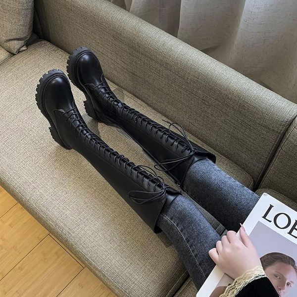 boots 2021 black knee high women shoes platform long korean style thick sole knight booties
boots 2021 black knee high women shoes platform long korean style thick sole knight booties