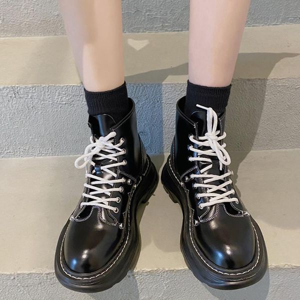 boots white women winter ankle 4cm heel motorcycle for female botas mujer thick bottom platform shoes, Black
boots white women winter ankle 4cm heel motorcycle for female botas mujer thick bottom platform shoes, Black