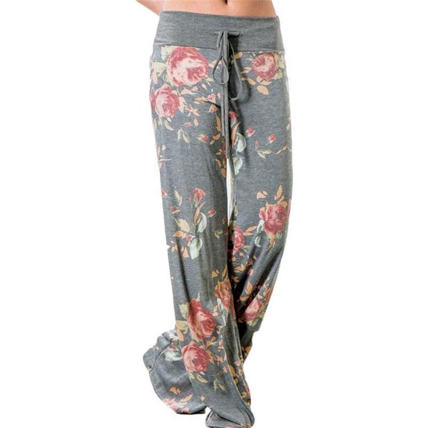 women's pants & capris causal women autumn flower print 2021 drawstring wide leg loose straight trousers long female plus size, Black;white
women's pants & capris causal women autumn flower print 2021 drawstring wide leg loose straight trousers long female plus size, Black;white