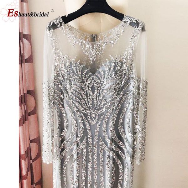party dresses dubai long sleeves evening dress for women 2021 mermaid crystals beading arabic formal gowns, White;black
party dresses dubai long sleeves evening dress for women 2021 mermaid crystals beading arabic formal gowns, White;black