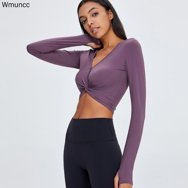 yoga outfits wmuncc women gym crop shirts long sleeve workout fitness running sport t-shirts training sportswear clothes, White;red
yoga outfits wmuncc women gym crop shirts long sleeve workout fitness running sport t-shirts training sportswear clothes, White;red