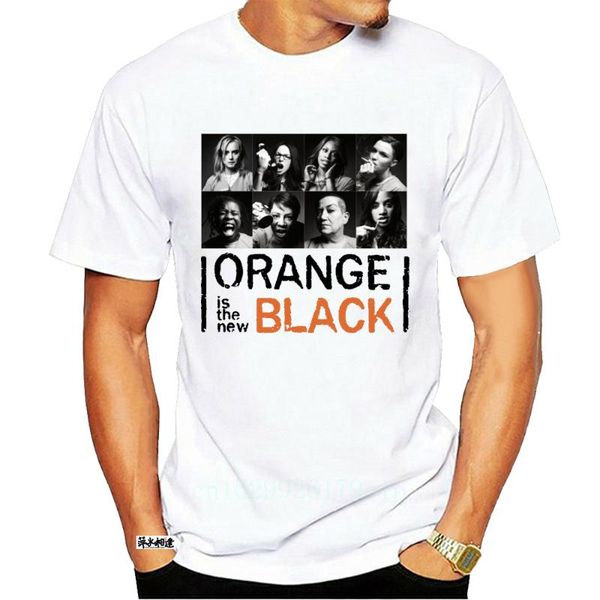women's t-shirt men t shirt orange is the black for funny novelty tshirt women 4514a, White
women's t-shirt men t shirt orange is the black for funny novelty tshirt women 4514a, White